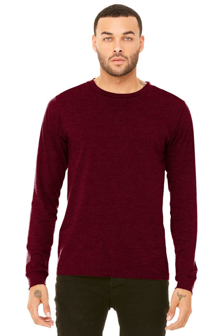 BELLA + CANVAS Men's Jersey Long Sleeve Tee Mens Apparel Shirts & Tops