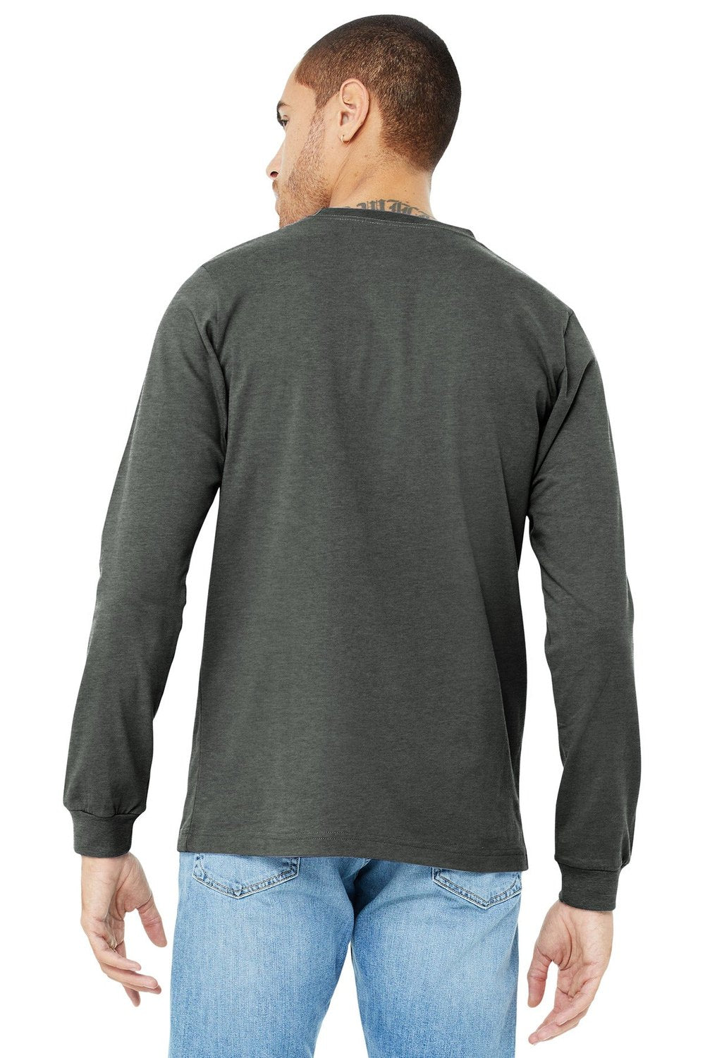 BELLA + CANVAS Men's Jersey Long Sleeve Tee Mens Apparel Shirts & Tops
