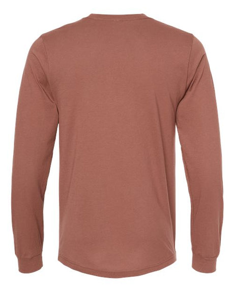 BELLA + CANVAS Men's Jersey Long Sleeve Tee Mens Apparel Shirts & Tops