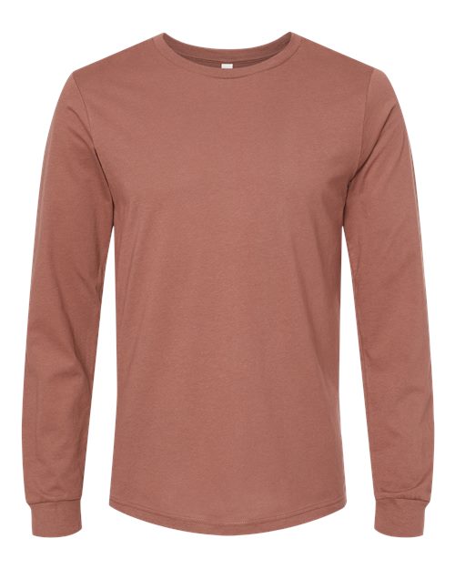 BELLA + CANVAS Men's Jersey Long Sleeve Tee Mens Apparel Shirts & Tops