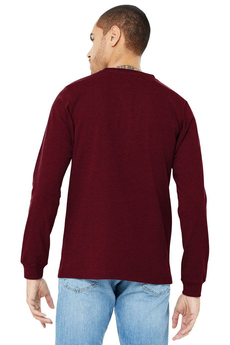BELLA + CANVAS Men's Jersey Long Sleeve Tee Mens Apparel Shirts & Tops