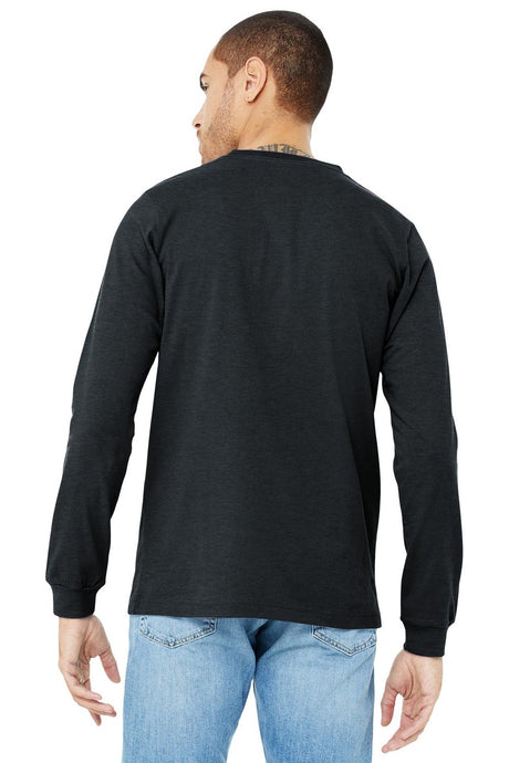 BELLA + CANVAS Men's Jersey Long Sleeve Tee Mens Apparel Shirts & Tops