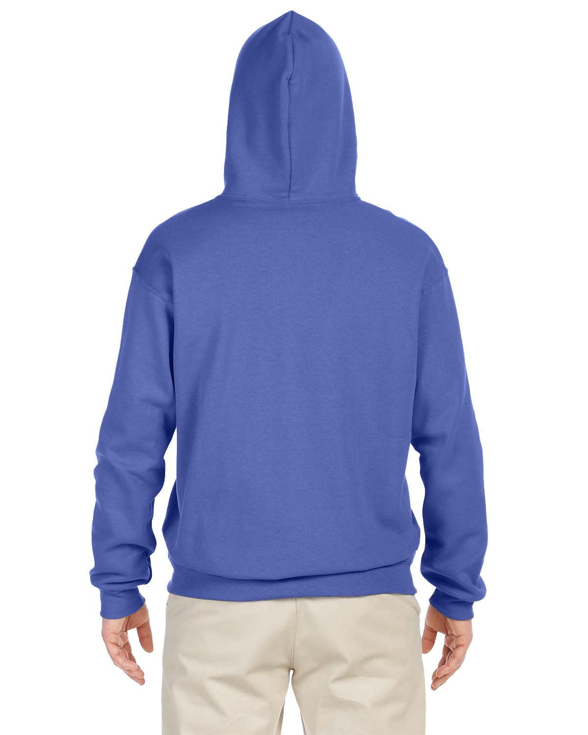 JERZEES Adult NuBlend® Fleece Pullover Hooded Sweatshirt - Plus Mens Apparel Sweatshirts & Fleece