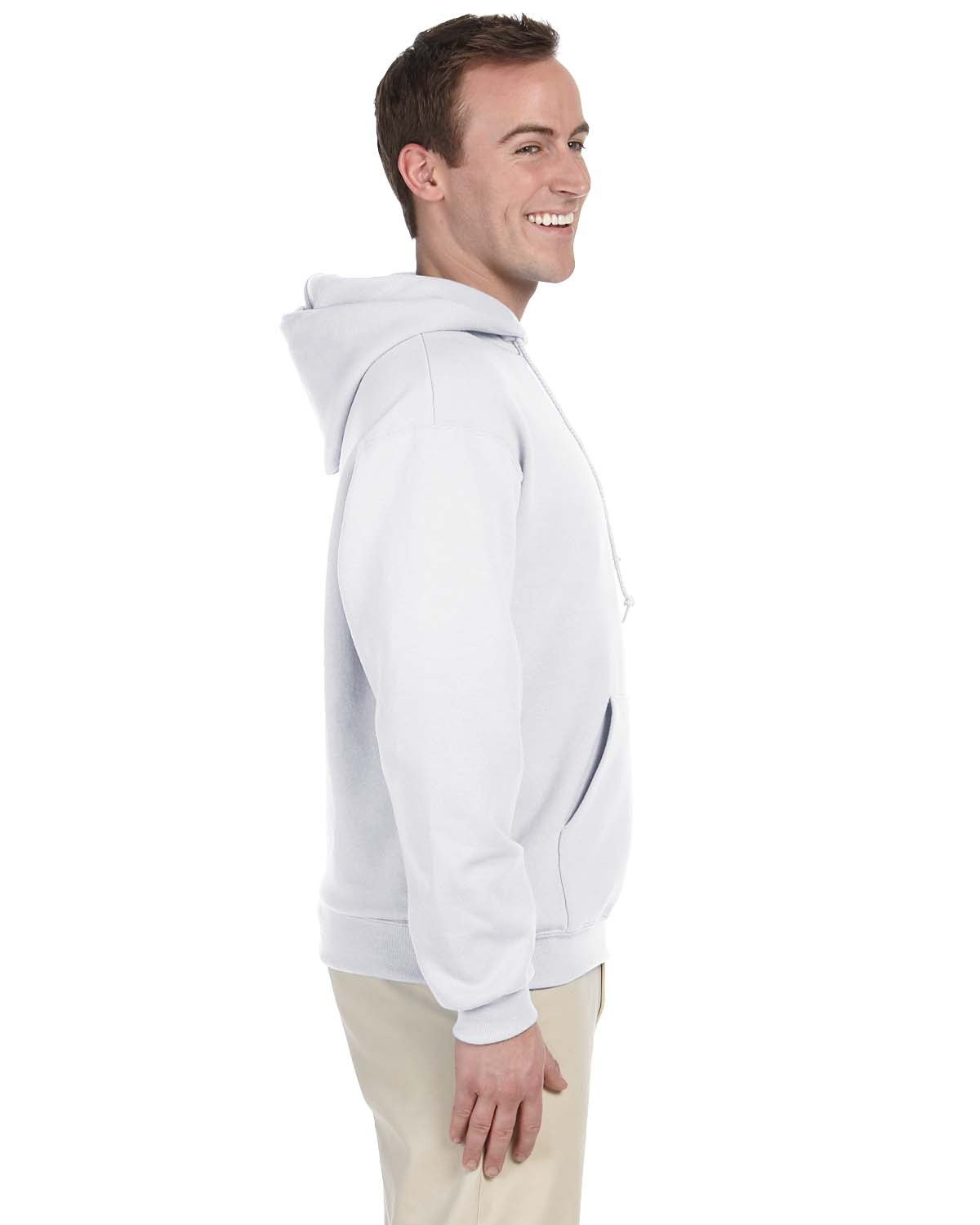 JERZEES Adult NuBlend® Fleece Pullover Hooded Sweatshirt - Plus Mens Apparel Sweatshirts & Fleece