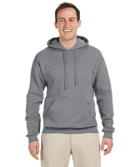 JERZEES Adult NuBlend® Fleece Pullover Hooded Sweatshirt - Plus Mens Apparel Sweatshirts & Fleece