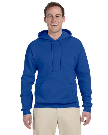 JERZEES Adult NuBlend® Fleece Pullover Hooded Sweatshirt - Plus Mens Apparel Sweatshirts & Fleece