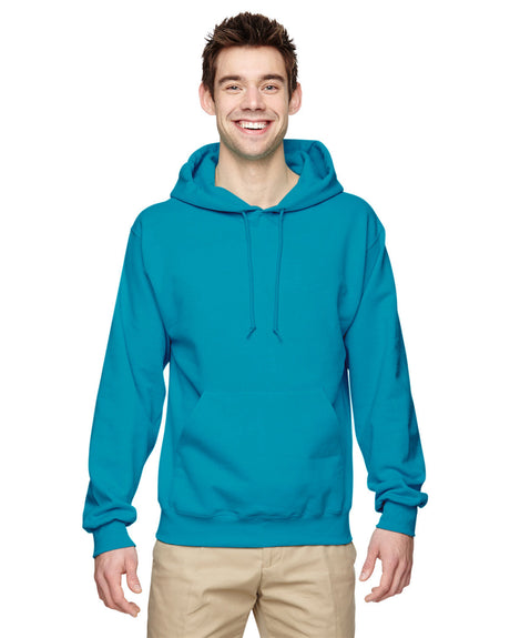 JERZEES Adult NuBlend® Fleece Pullover Hooded Sweatshirt - Plus Mens Apparel Sweatshirts & Fleece