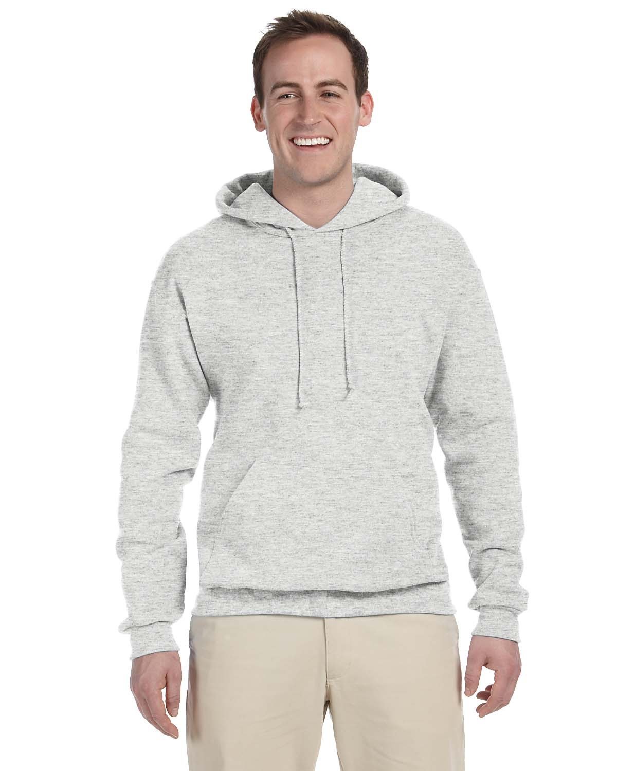 JERZEES Adult NuBlend® Fleece Pullover Hooded Sweatshirt - Plus Mens Apparel Sweatshirts & Fleece