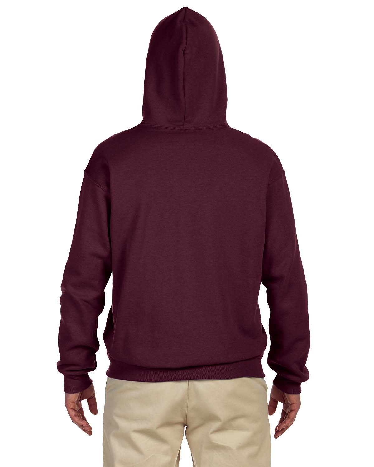 JERZEES Adult NuBlend® Fleece Pullover Hooded Sweatshirt - Plus Mens Apparel Sweatshirts & Fleece