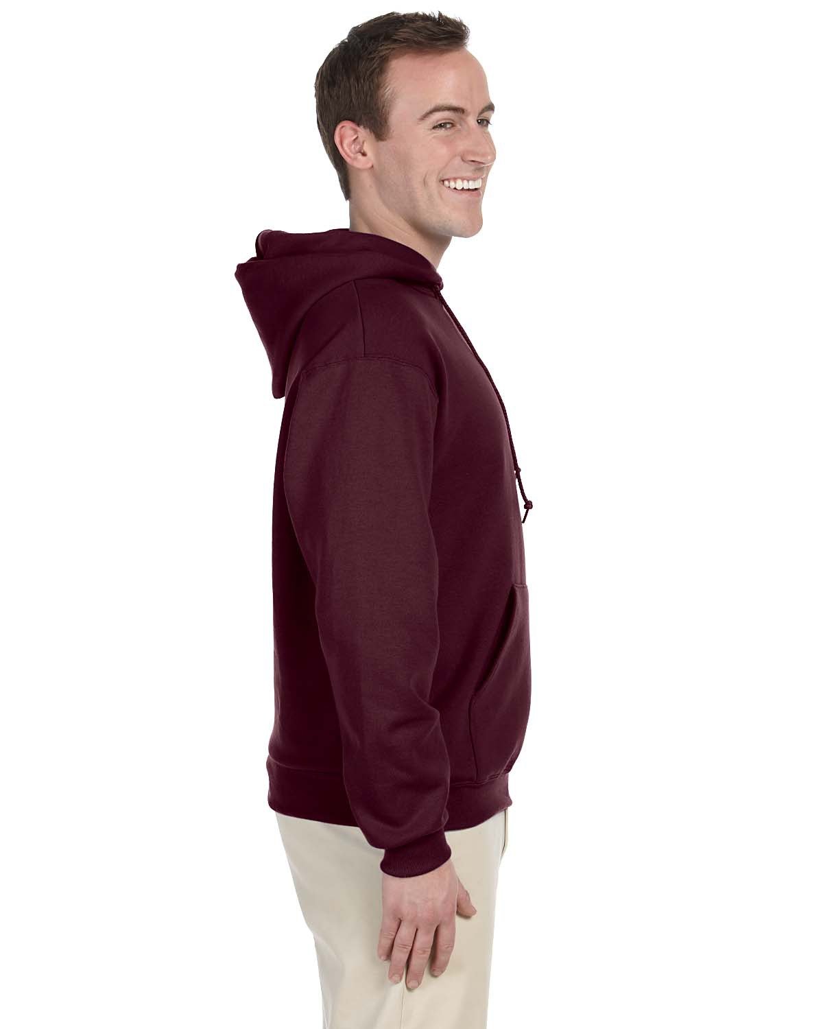 JERZEES Adult NuBlend® Fleece Pullover Hooded Sweatshirt - Plus Mens Apparel Sweatshirts & Fleece