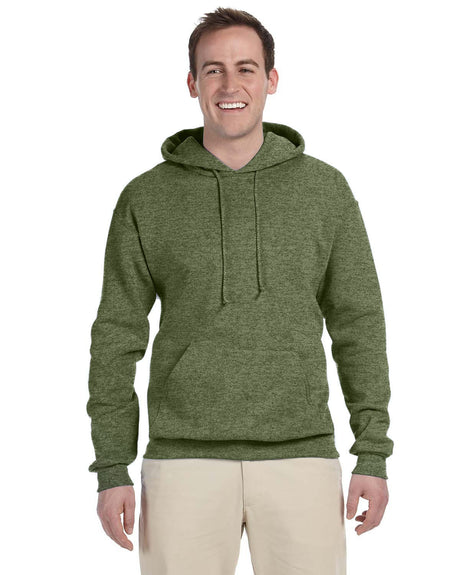 JERZEES Adult NuBlend® Fleece Pullover Hooded Sweatshirt - Plus Mens Apparel Sweatshirts & Fleece
