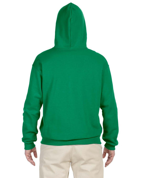 JERZEES Adult NuBlend® Fleece Pullover Hooded Sweatshirt - Plus Mens Apparel Sweatshirts & Fleece