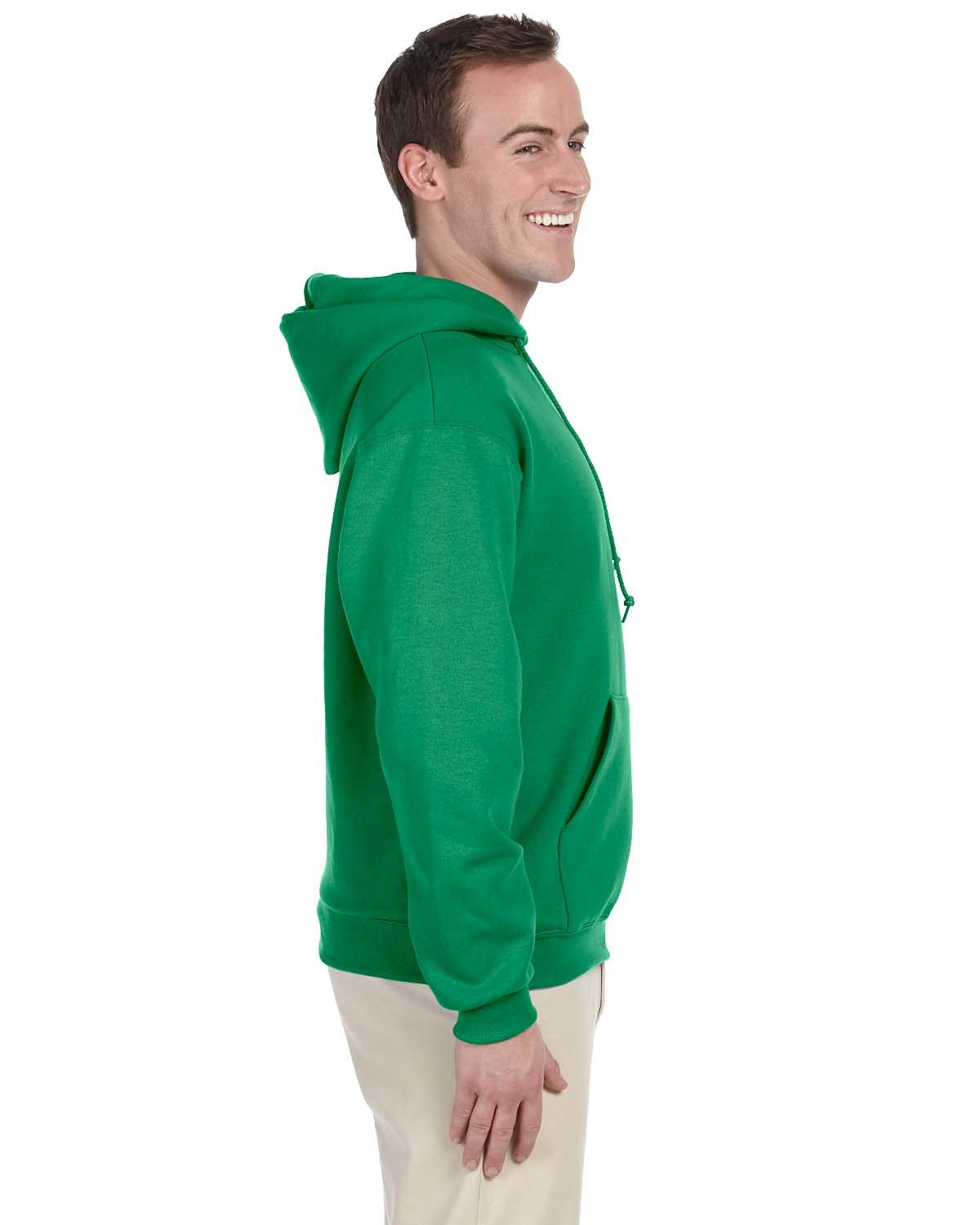 JERZEES Adult NuBlend® Fleece Pullover Hooded Sweatshirt - Plus Mens Apparel Sweatshirts & Fleece