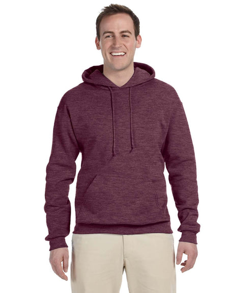 JERZEES Adult NuBlend® Fleece Pullover Hooded Sweatshirt - Plus Mens Apparel Sweatshirts & Fleece