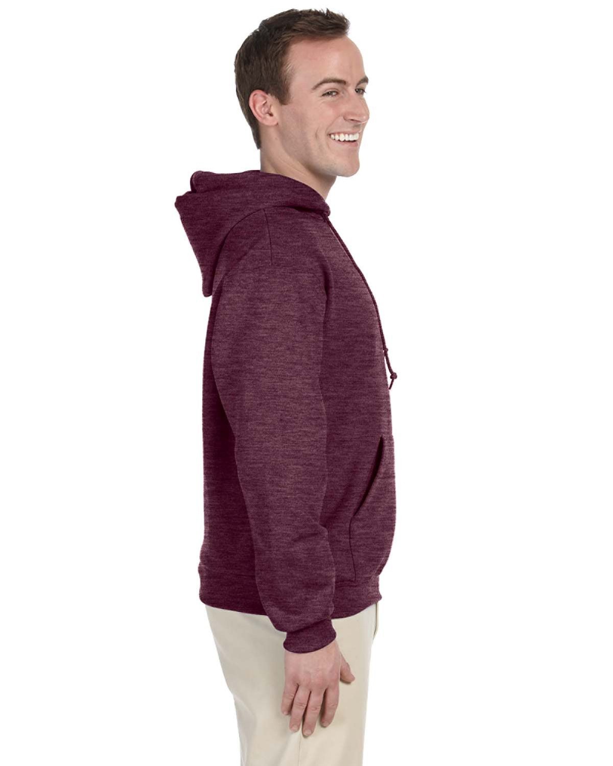 JERZEES Adult NuBlend® Fleece Pullover Hooded Sweatshirt - Plus Mens Apparel Sweatshirts & Fleece