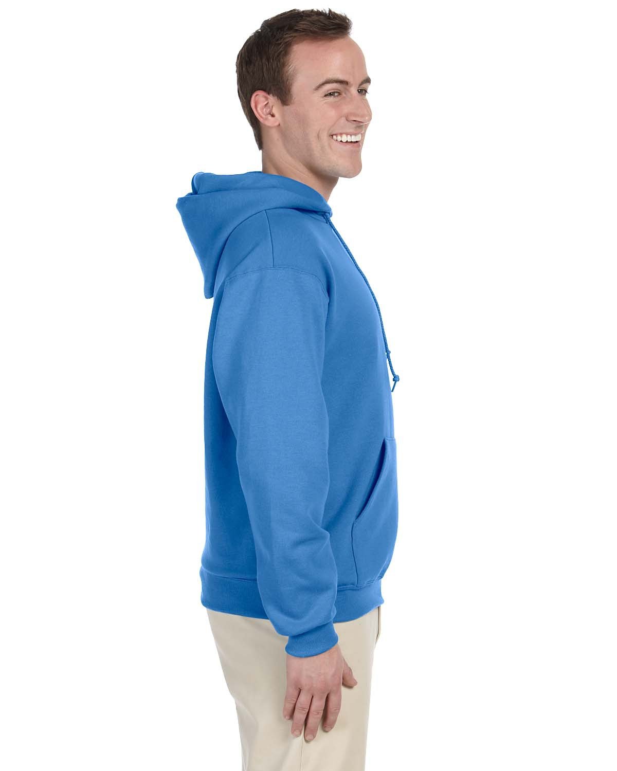 JERZEES Adult NuBlend® Fleece Pullover Hooded Sweatshirt - Plus Mens Apparel Sweatshirts & Fleece