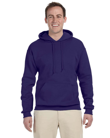JERZEES Adult NuBlend® Fleece Pullover Hooded Sweatshirt - Plus Mens Apparel Sweatshirts & Fleece