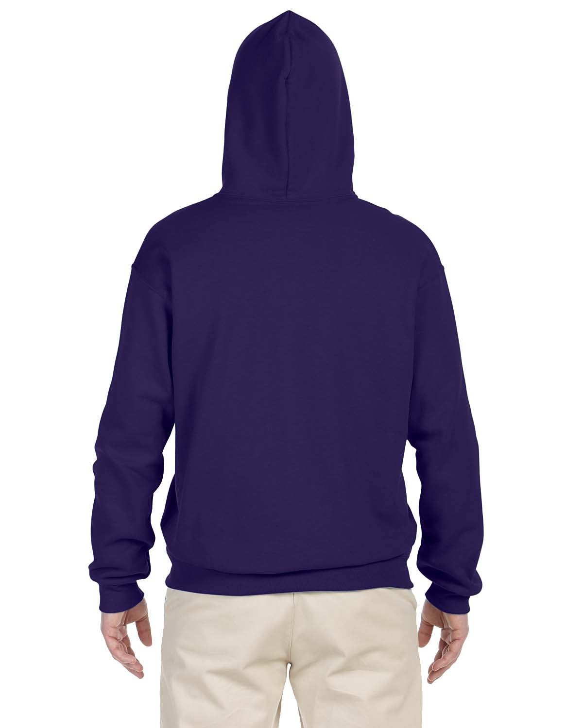 JERZEES Adult NuBlend® Fleece Pullover Hooded Sweatshirt - Plus Mens Apparel Sweatshirts & Fleece