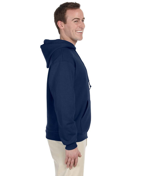 JERZEES Adult NuBlend® Fleece Pullover Hooded Sweatshirt - Plus Mens Apparel Sweatshirts & Fleece