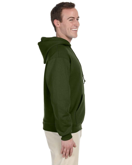 JERZEES Adult NuBlend® Fleece Pullover Hooded Sweatshirt - Plus Mens Apparel Sweatshirts & Fleece