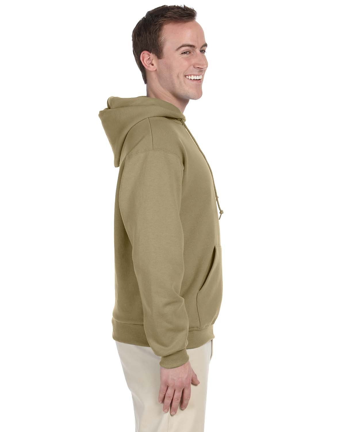 JERZEES Adult NuBlend® Fleece Pullover Hooded Sweatshirt - Plus Mens Apparel Sweatshirts & Fleece