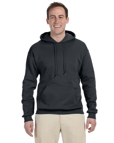 JERZEES Adult NuBlend® Fleece Pullover Hooded Sweatshirt - Plus Mens Apparel Sweatshirts & Fleece