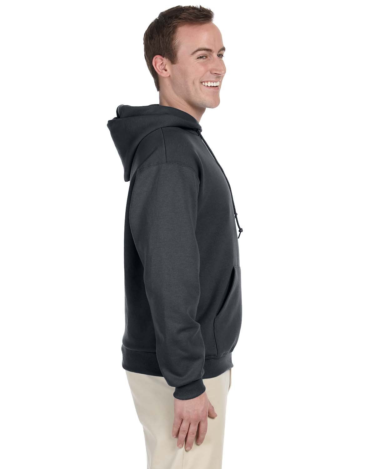 JERZEES Adult NuBlend® Fleece Pullover Hooded Sweatshirt - Plus Mens Apparel Sweatshirts & Fleece