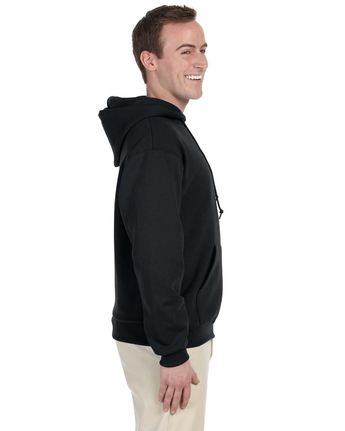 JERZEES Adult NuBlend® Fleece Pullover Hooded Sweatshirt - Plus Mens Apparel Sweatshirts & Fleece