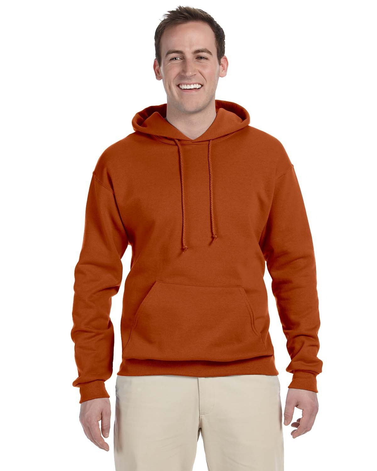 JERZEES Adult NuBlend® Fleece Pullover Hooded Sweatshirt Mens Apparel Sweatshirts & Fleece