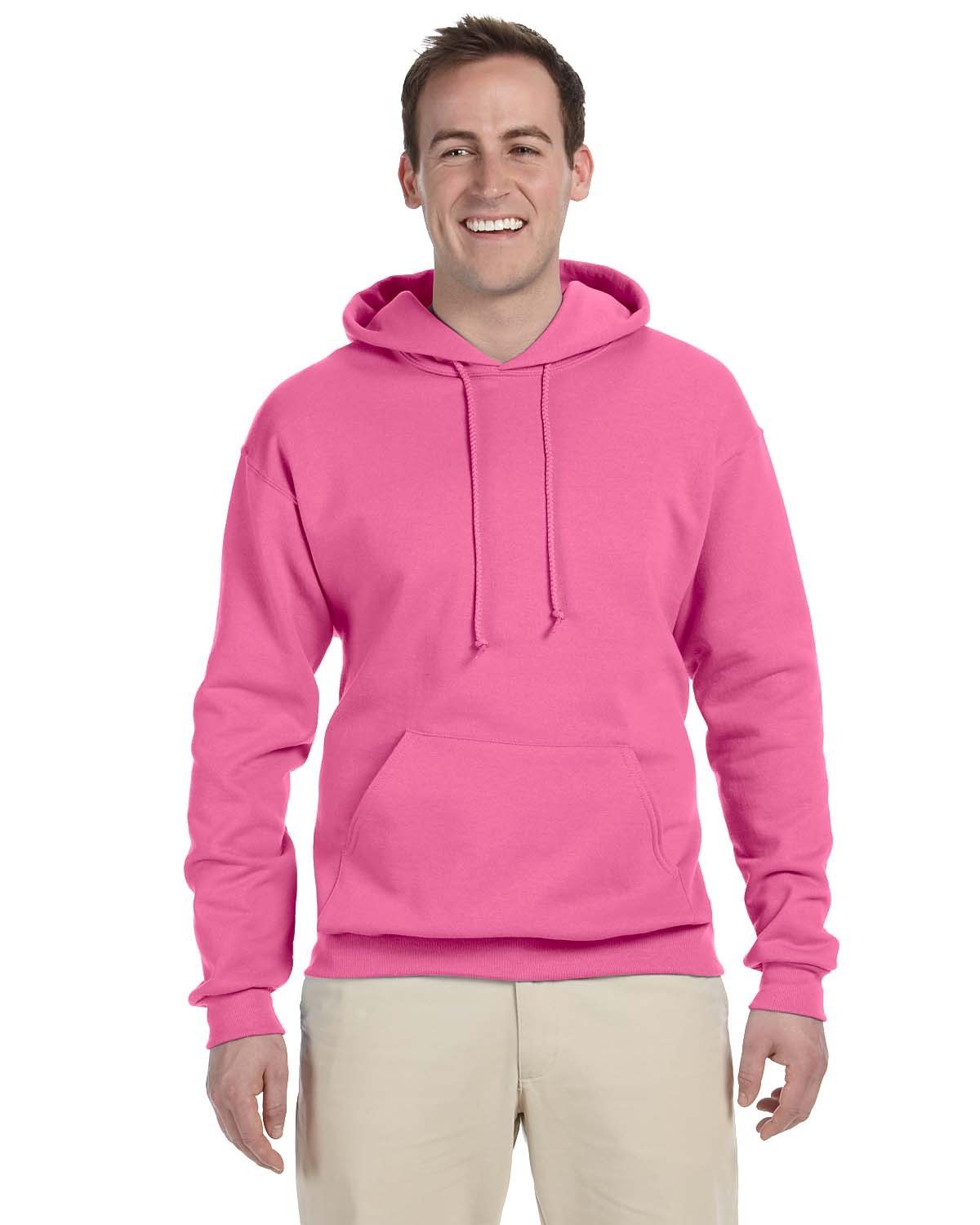 JERZEES Adult NuBlend® Fleece Pullover Hooded Sweatshirt Mens Apparel Sweatshirts & Fleece