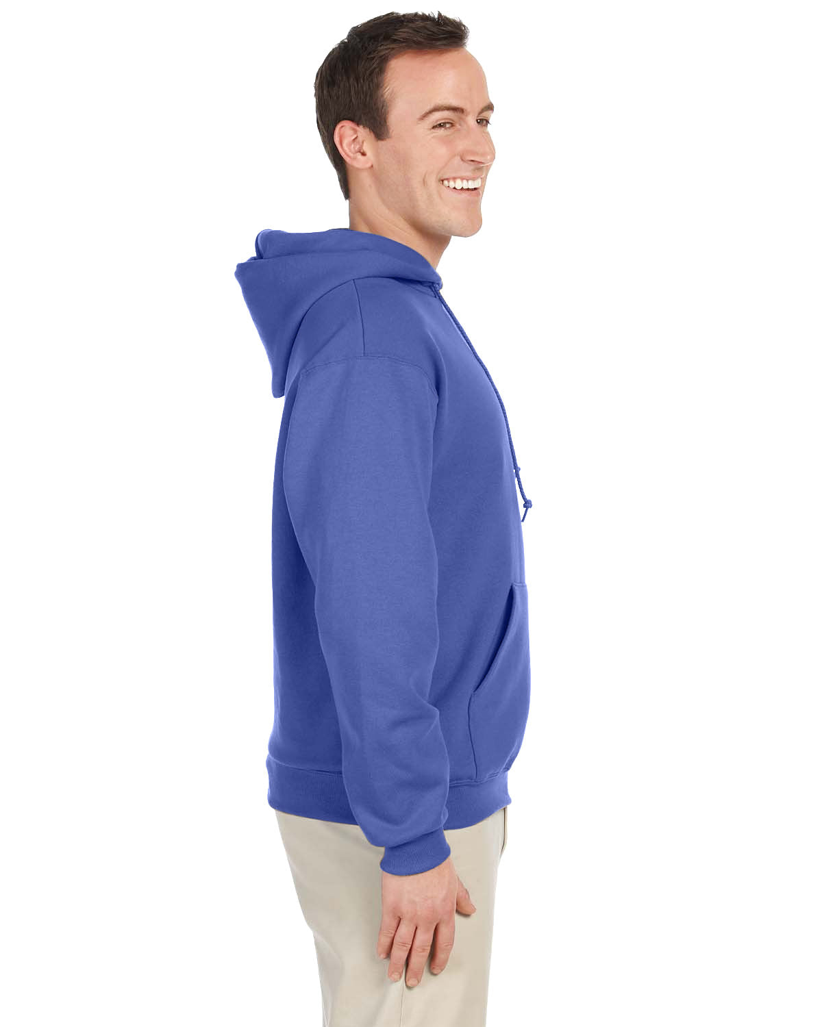 JERZEES Adult NuBlend® Fleece Pullover Hooded Sweatshirt Mens Apparel Sweatshirts & Fleece