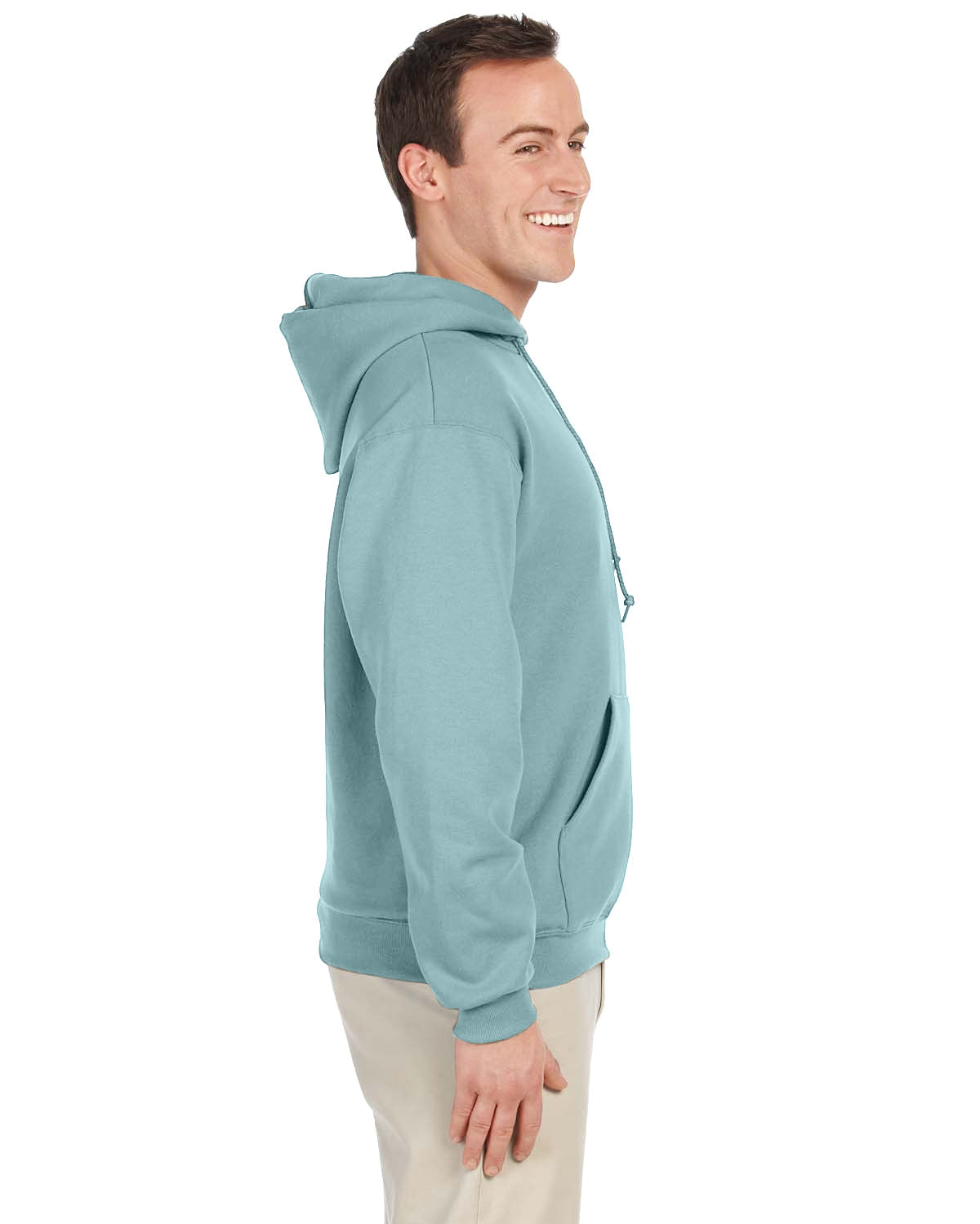 JERZEES Adult NuBlend® Fleece Pullover Hooded Sweatshirt Mens Apparel Sweatshirts & Fleece