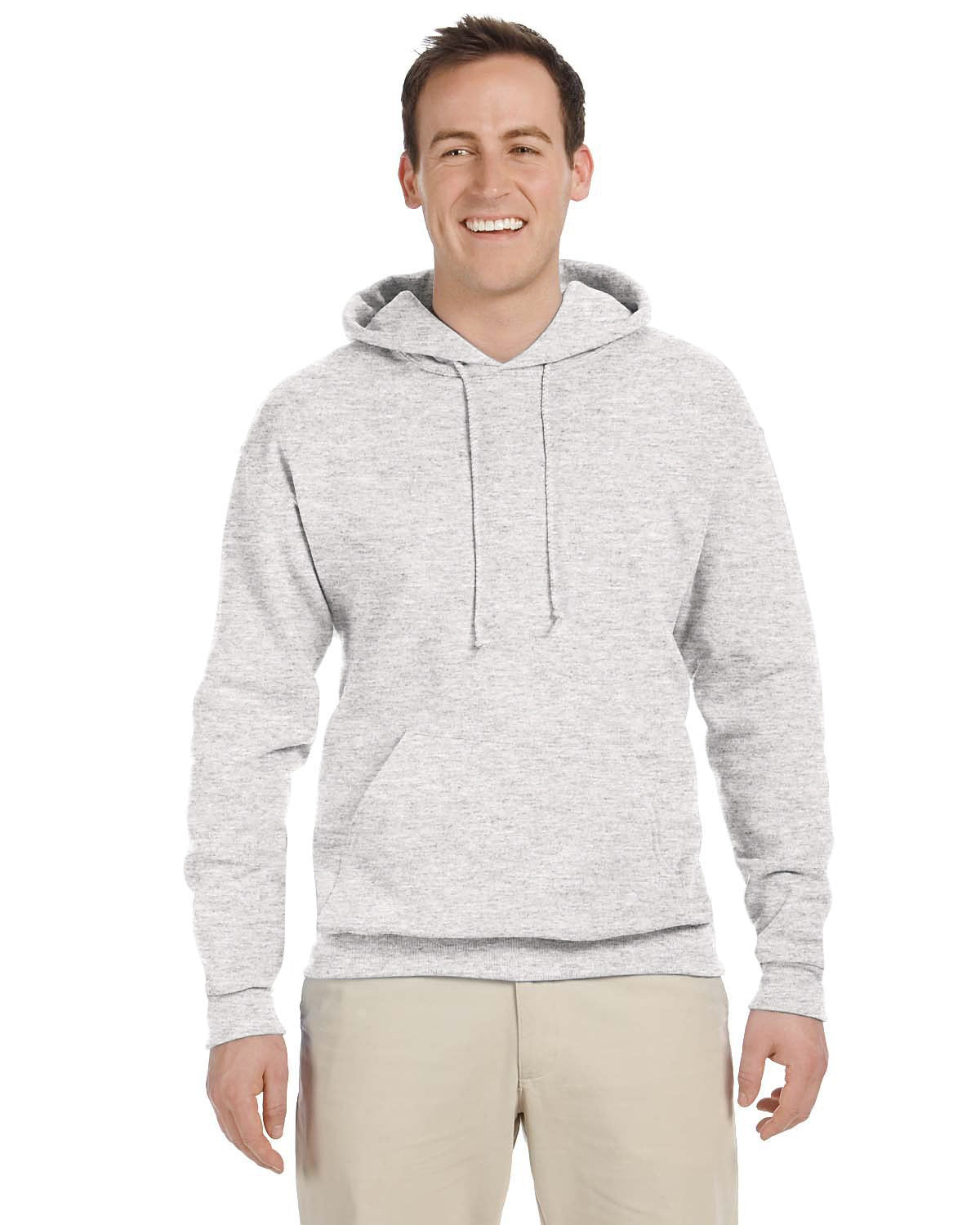 JERZEES Adult NuBlend® Fleece Pullover Hooded Sweatshirt Mens Apparel Sweatshirts & Fleece