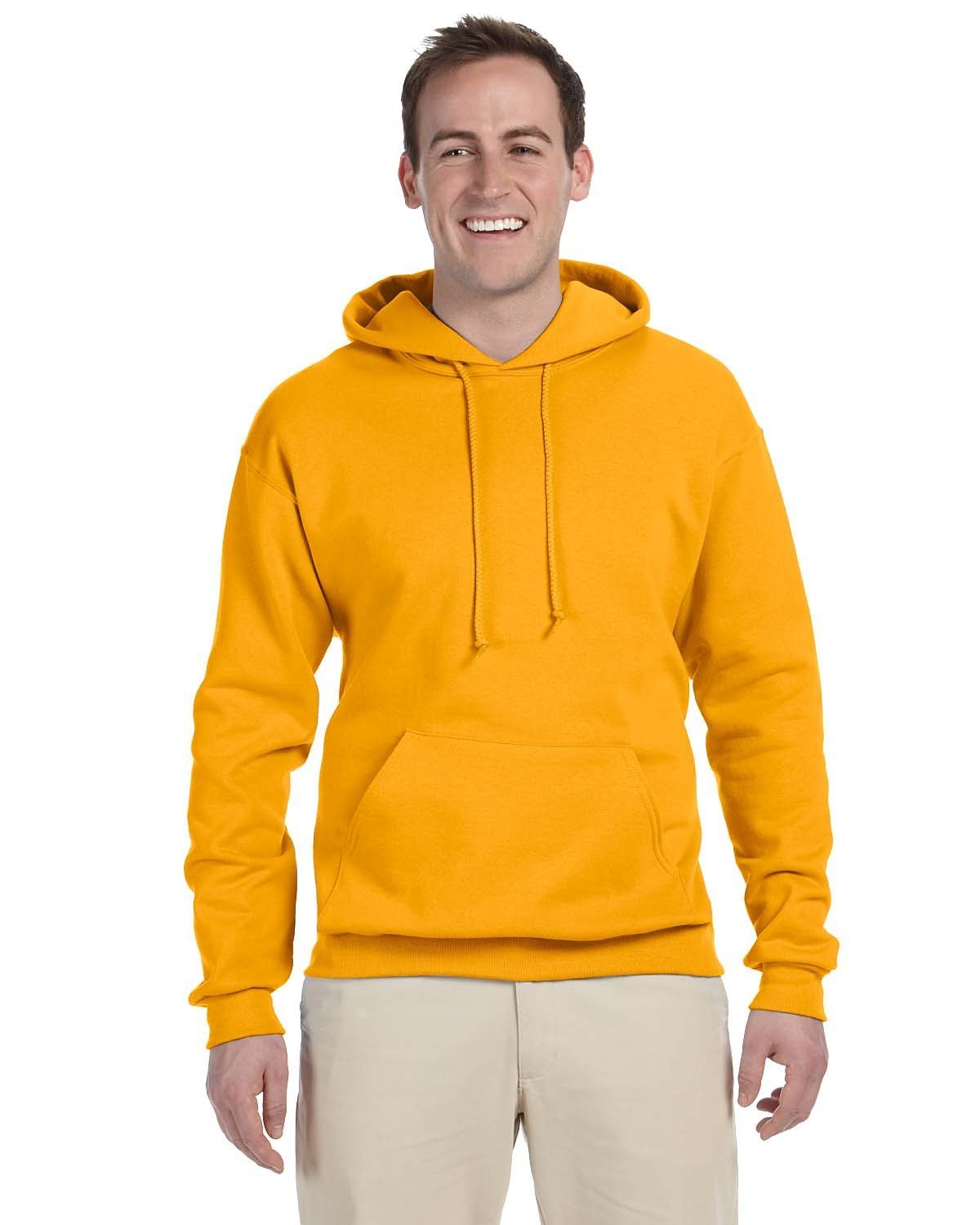 JERZEES Adult NuBlend® Fleece Pullover Hooded Sweatshirt Mens Apparel Sweatshirts & Fleece