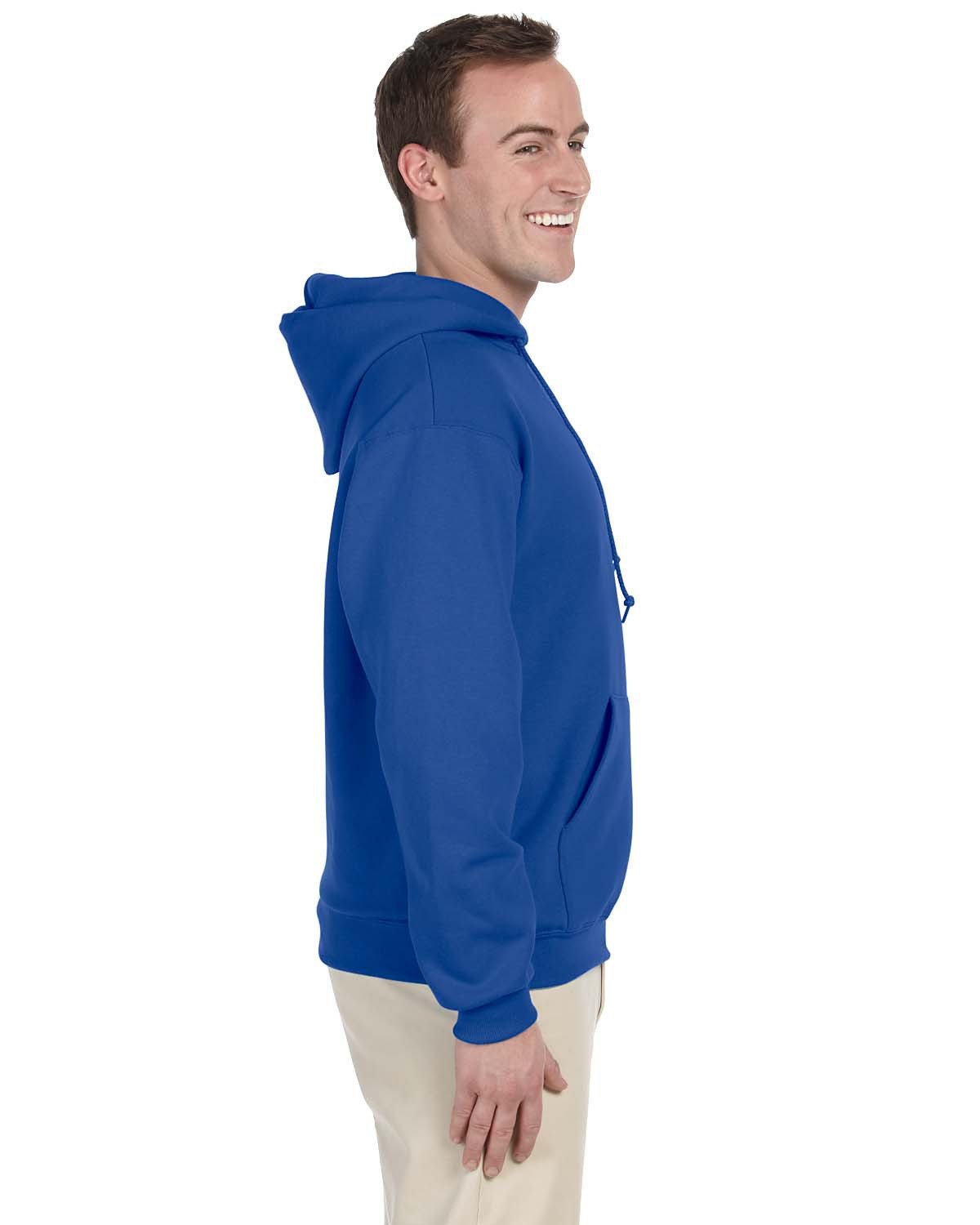 JERZEES Adult NuBlend® Fleece Pullover Hooded Sweatshirt Mens Apparel Sweatshirts & Fleece