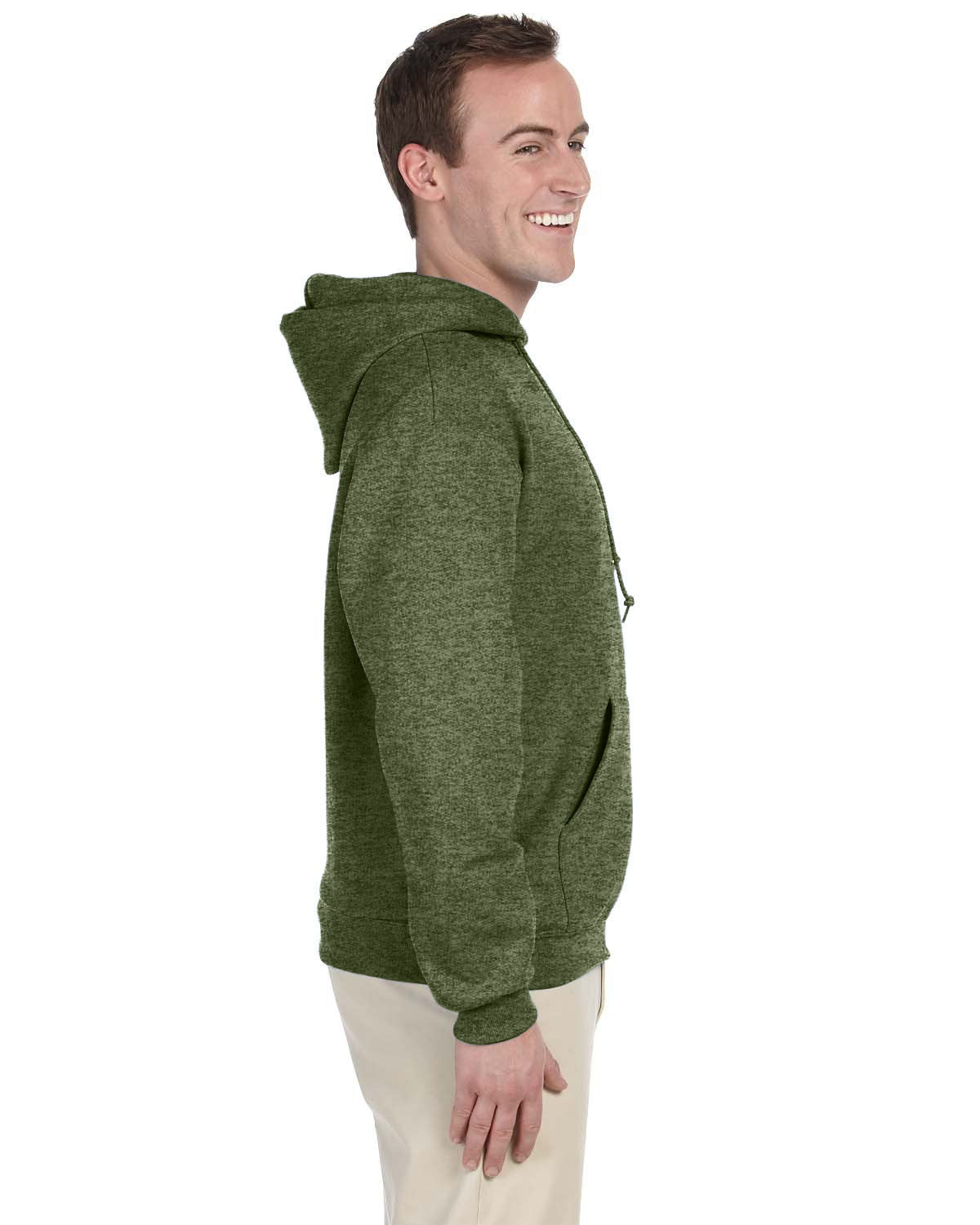 JERZEES Adult NuBlend® Fleece Pullover Hooded Sweatshirt Mens Apparel Sweatshirts & Fleece