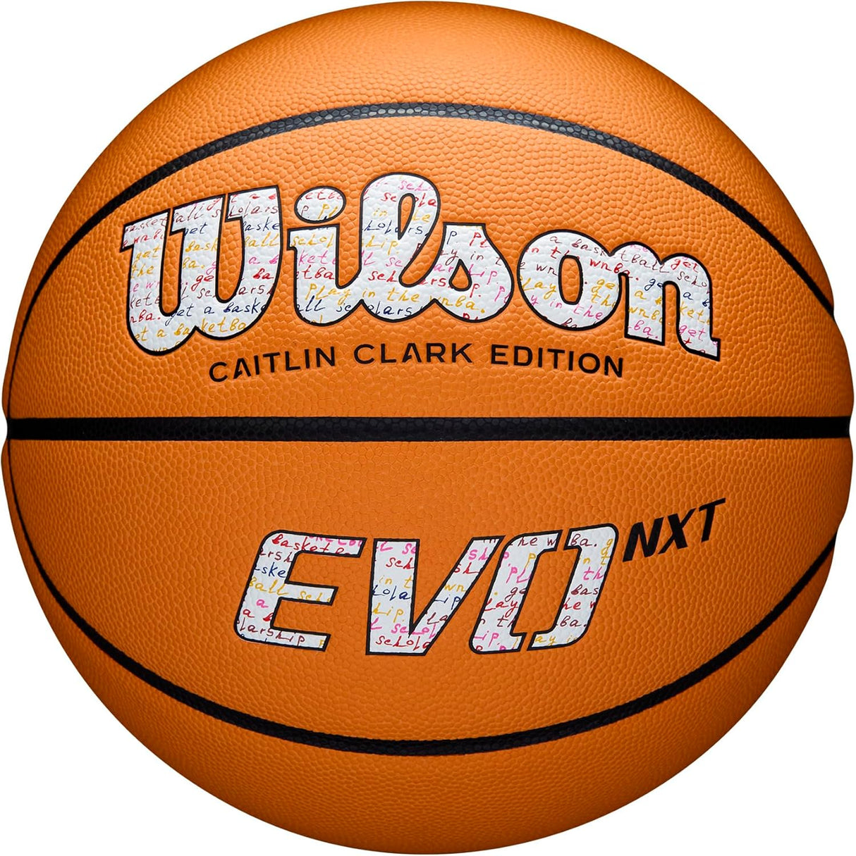 Wilson Caitlin Clark Edition EVO NXT Basketball Size 7 Basketball Basketballs All