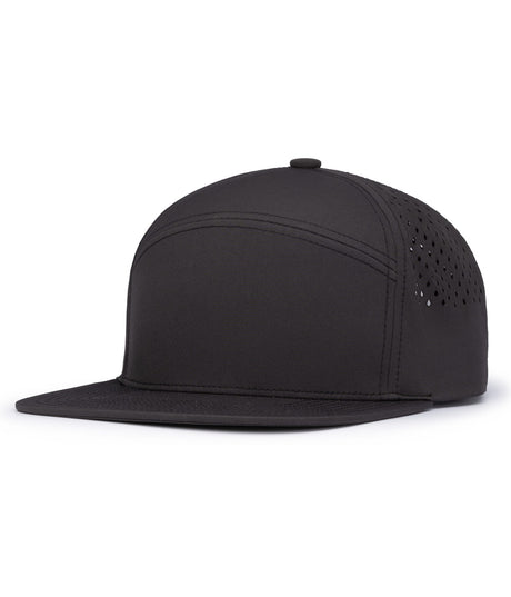 Perforated 6-Panel Arch Cap Unisex Accessories Hats & Caps