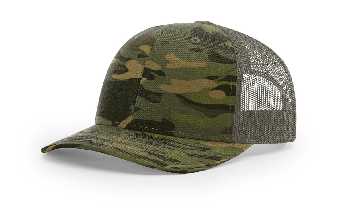 Richardson Printed Tactical Trucker Hat Unisex Accessories Hats & Caps