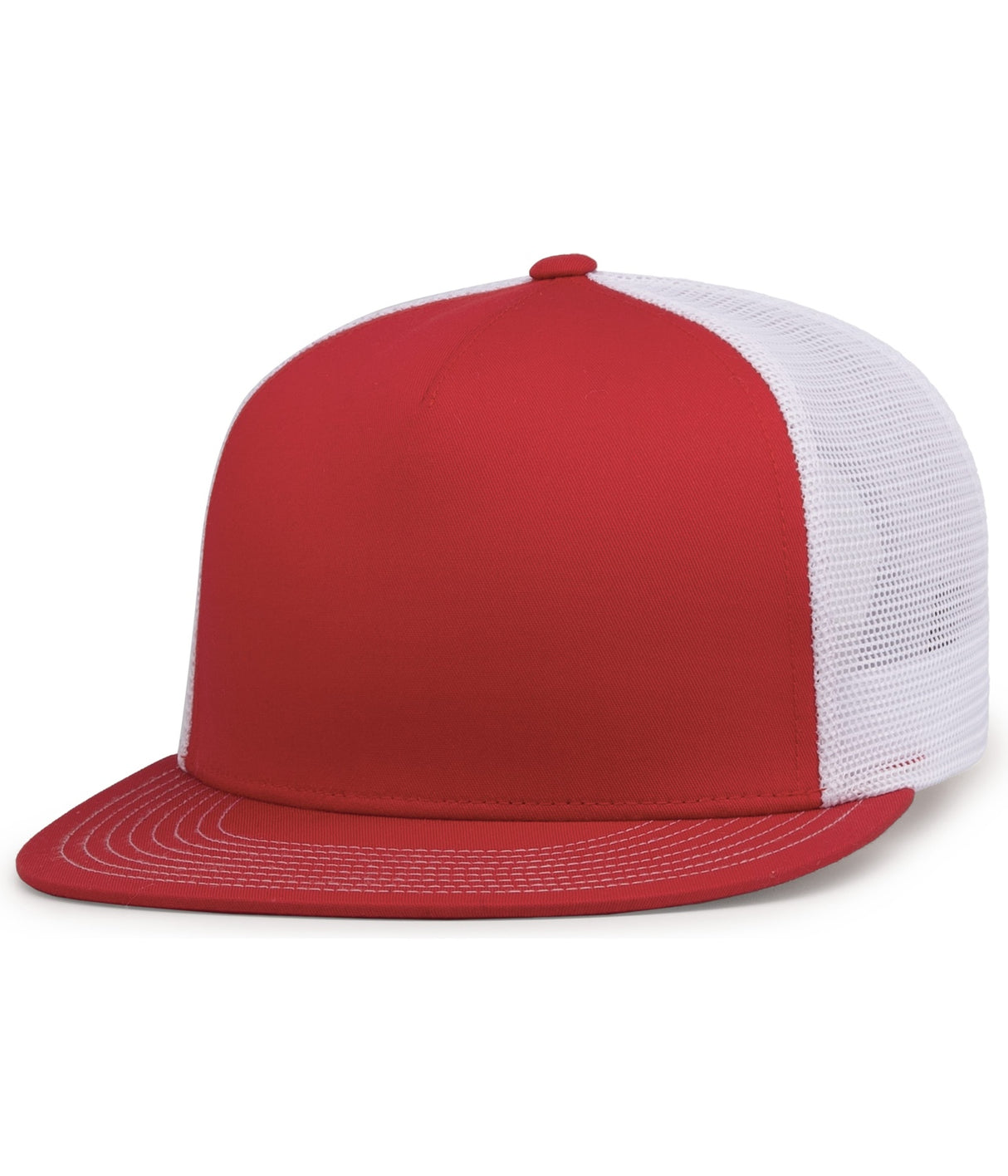 Pacific Headwear D-Series 5 Panel Trucker Snapback Unisex Accessories Hats & Caps