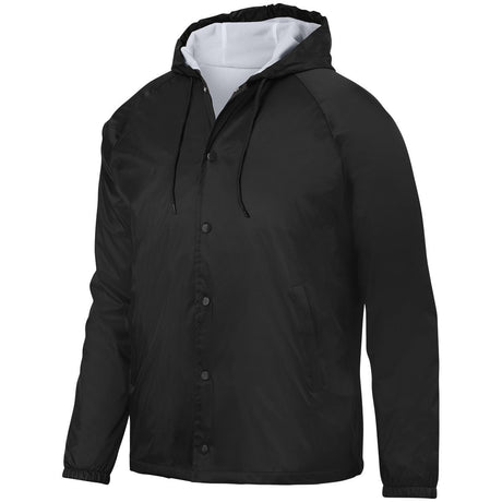 Men's Hooded Coach's Jacket Mens Apparel Jackets & Vests
