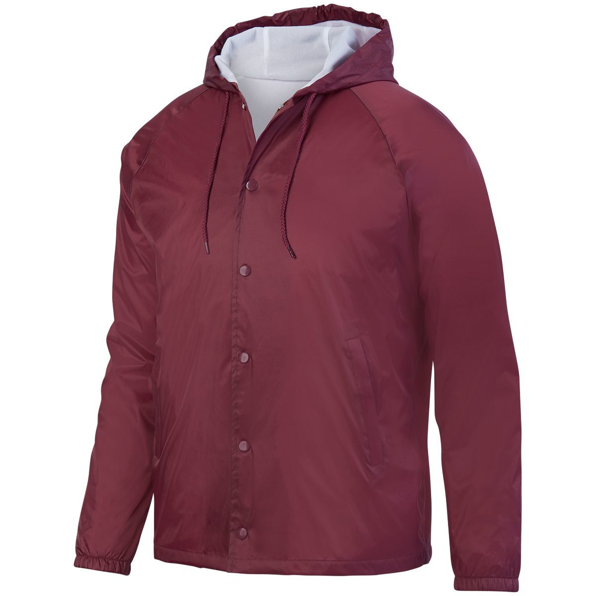 Men's Hooded Coach's Jacket Mens Apparel Jackets & Vests