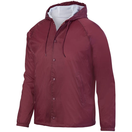 Men's Hooded Coach's Jacket Mens Apparel Jackets & Vests