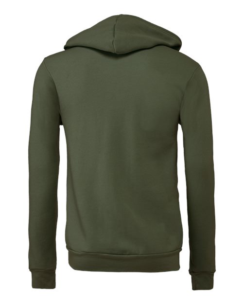 BELLA + CANVAS Unisex Sponge Fleece Full Zip Hoodie Mens Apparel Sweatshirts & Fleece