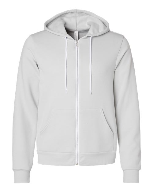 BELLA + CANVAS Unisex Sponge Fleece Full Zip Hoodie Mens Apparel Sweatshirts & Fleece