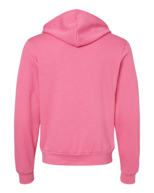 BELLA + CANVAS Unisex Sponge Fleece Full Zip Hoodie Mens Apparel Sweatshirts & Fleece