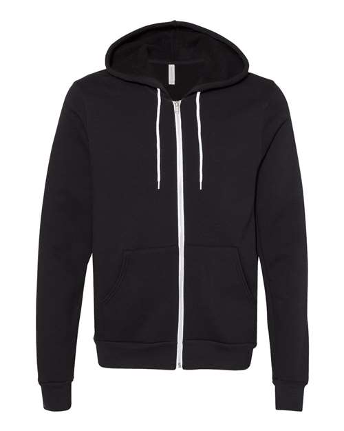 BELLA + CANVAS Unisex Sponge Fleece Full Zip Hoodie Mens Apparel Sweatshirts & Fleece