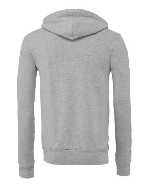 BELLA + CANVAS Unisex Sponge Fleece Full Zip Hoodie Mens Apparel Sweatshirts & Fleece