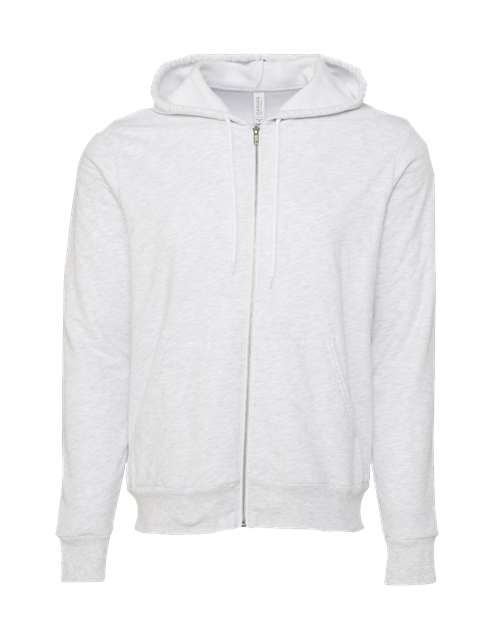 BELLA + CANVAS Unisex Sponge Fleece Full Zip Hoodie Mens Apparel Sweatshirts & Fleece