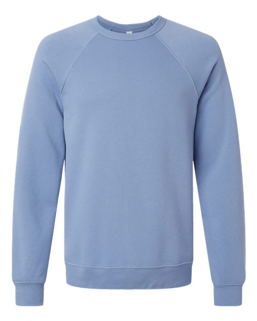 BELLA + CANVAS Unisex Sponge Fleece Raglan Sweatshirt BC3901 1/2 Mens Apparel Sweatshirts & Fleece
